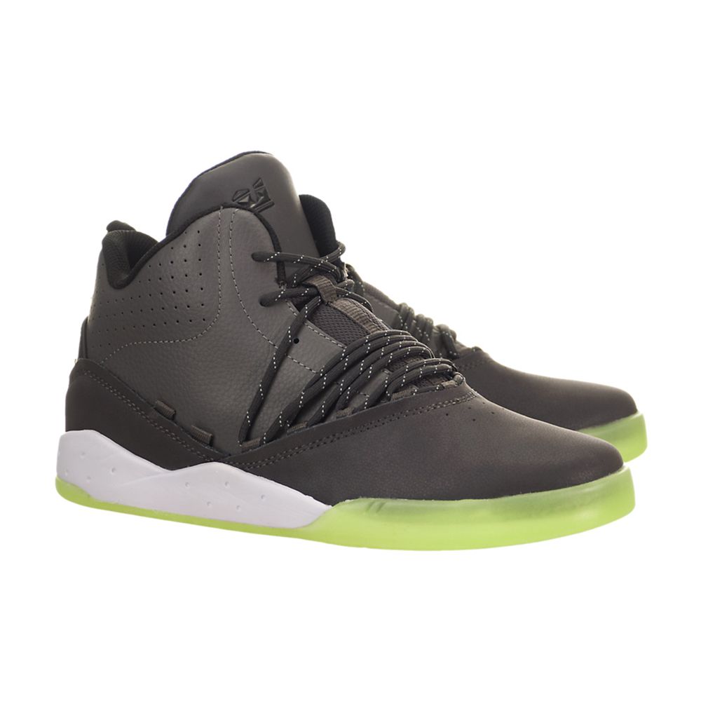 Baskets Supra Estaban Grise Charcoal/White Homme | FPJ-42320159